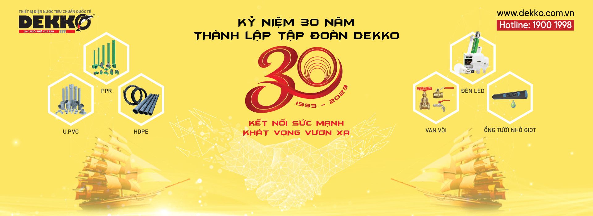 30 năm thành lập Tập đoàn Dekko