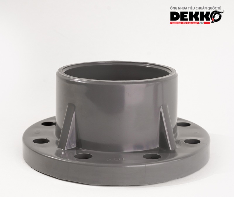 Mặt bích nhựa được sử dụng phổ biến trong các công trình