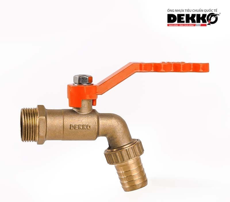 V&ograve;i nước tay gạt đồng DEKKO, VIWA PN10, PN16 gi&aacute; tốt 2026