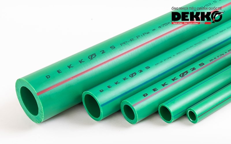 Ống chịu nhiệt PPR Dekko được sản xuất theo tiêu chuẩn quốc tế ISO 15874