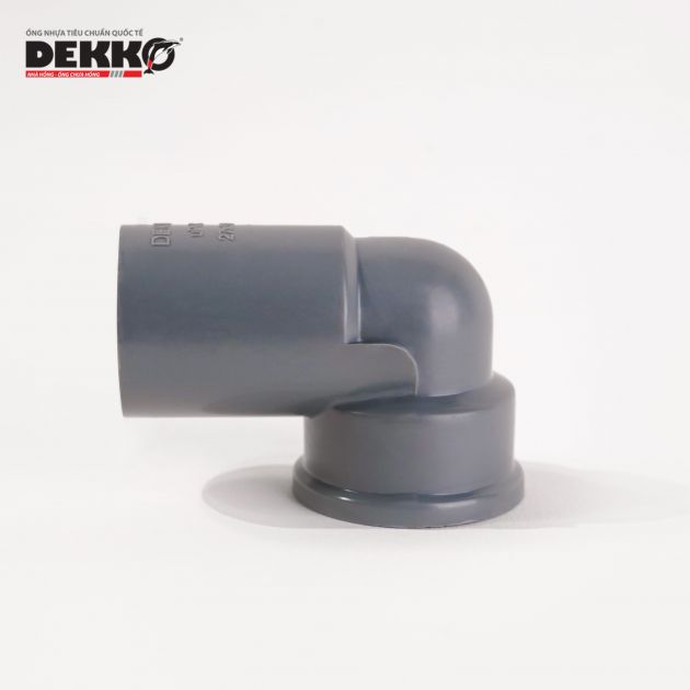 CÚT REN ĐỒNG REN TRONG 90° - PHỤ KIỆN NHỰA PVC DEKKO 2306