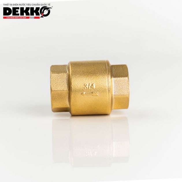 VAN 1 CHIỀU ĐỒNG LÒ XO NÊM ĐỒNG - DEKKO PN16 1266