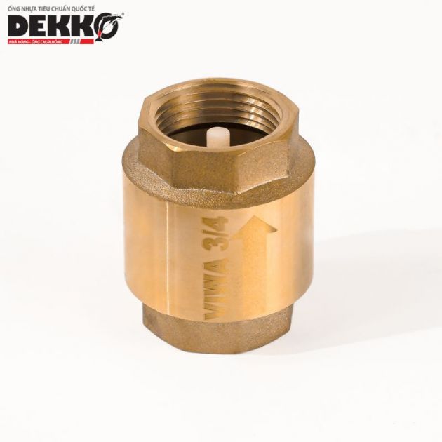 Van 1 chiều đồng lo xo nêm nhựa - VIWA PN10 2234